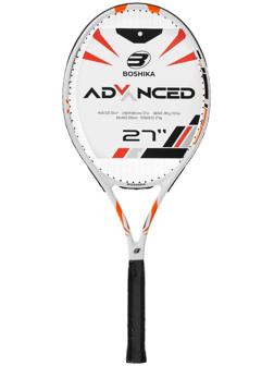 Ракетка для большого тенниса BOSHIKA ADVANCED, алюминий, графит, 27''