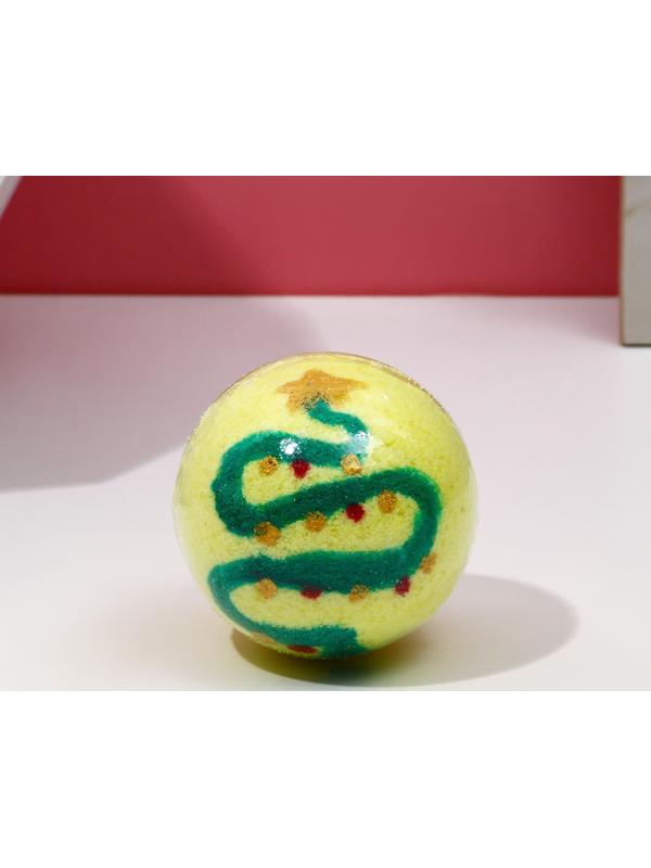 Бомбочка для ванны с рисунком 