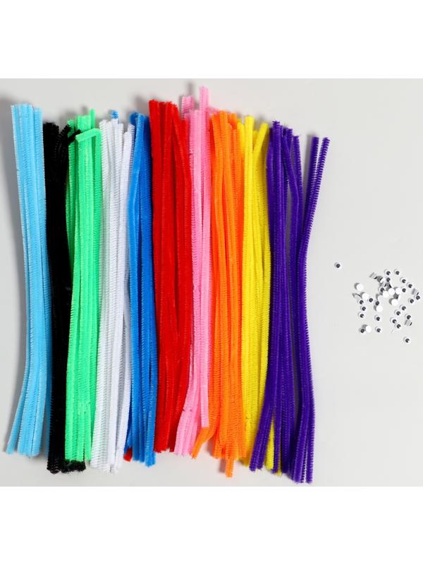 Набор для творчества с меховыми палочками, классический