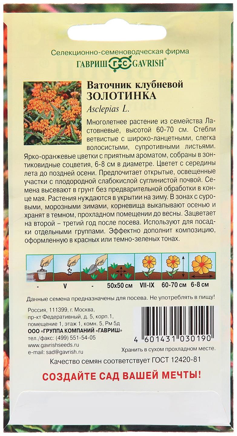 Семена Ваточник 