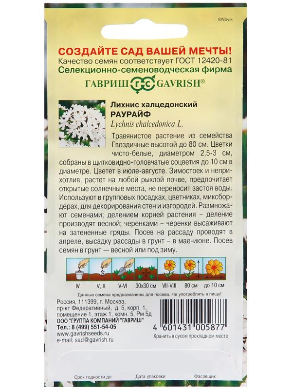 Семена Лихнис 