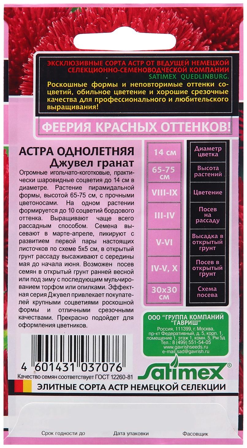 Семена Астра 