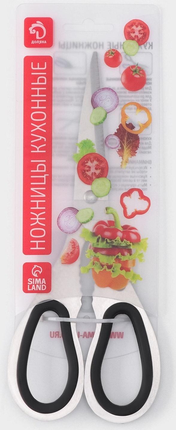 Ножницы кухонные Доляна Classic, 18 см