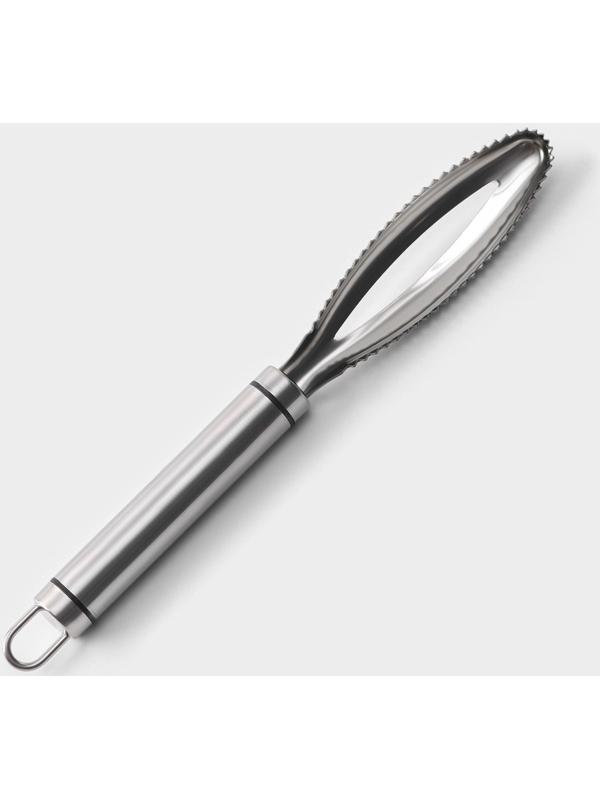 Рыбочистка Magistro Solid, нержавеющая сталь, цвет хромированный