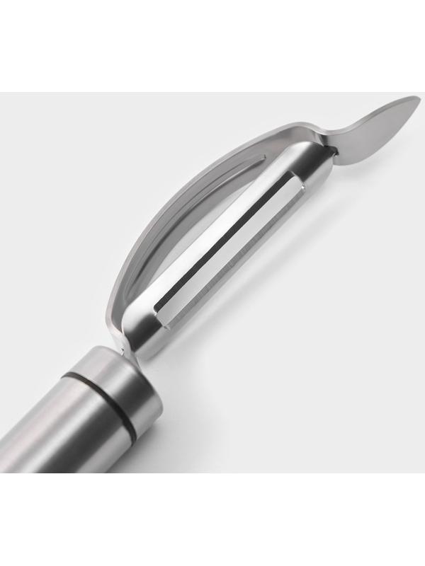 Овощечистка Magistro Solid, нержавеющая сталь, цвет хромированный