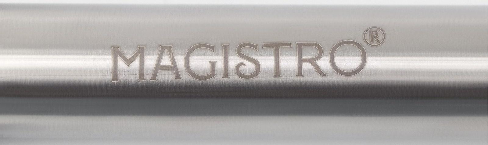 Держатель для сковороды из нержавеющей стали Magistro Solid, 19 см, цвет хромированный