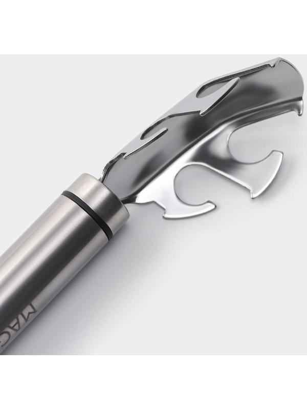 Держатель для сковороды из нержавеющей стали Magistro Solid, 19 см, цвет хромированный