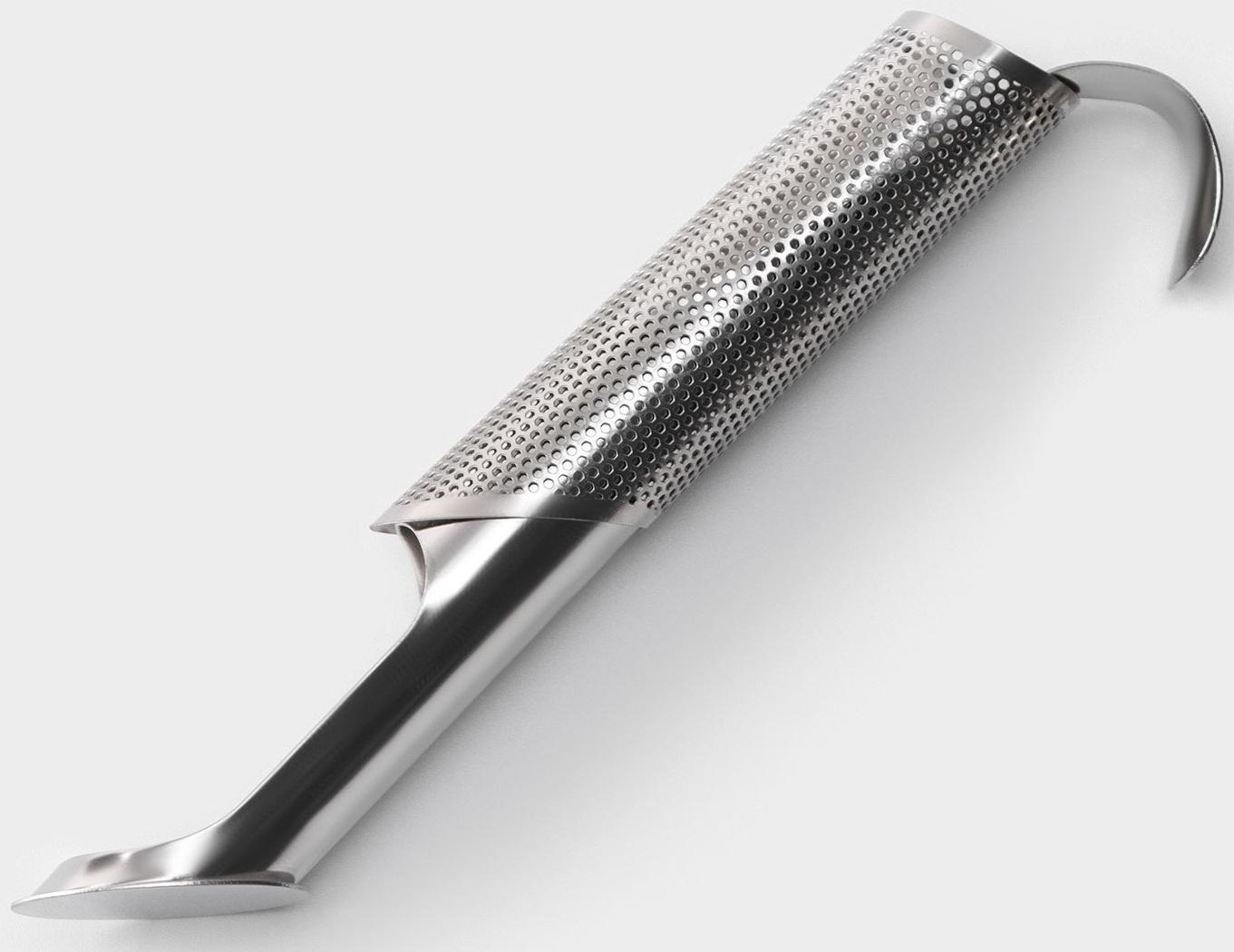 Сито для чая Grom, 14,5 см, цвет хромированный