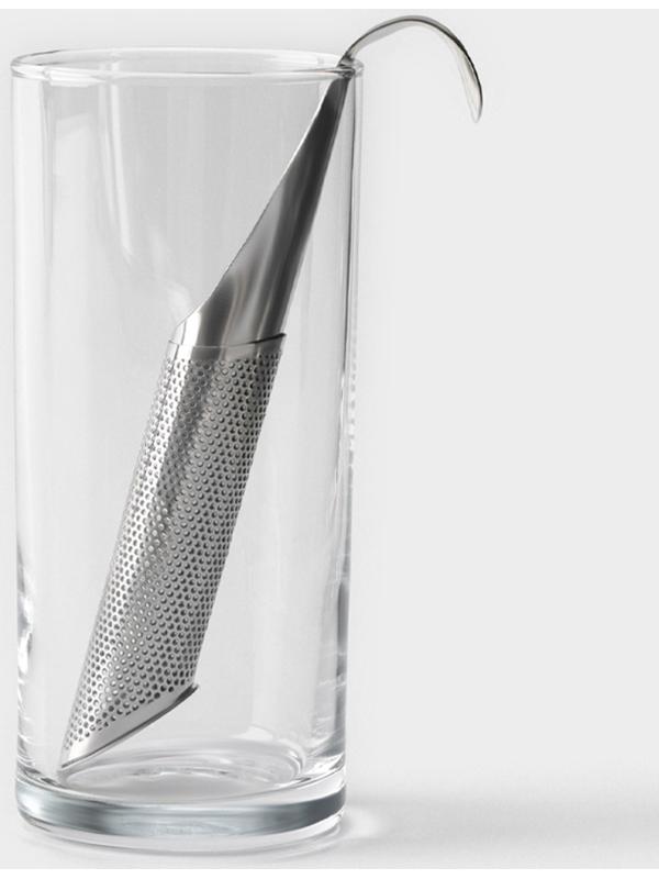 Сито для чая Grom, 14,5 см, цвет хромированный