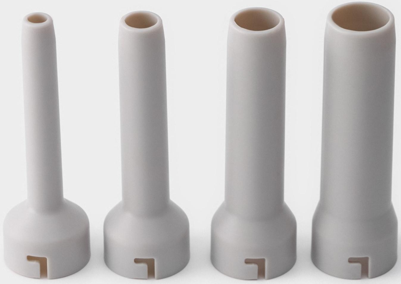 Шприц колбасный Yami, 4 насадки, для приготовления сосисок, нержавеющая сталь, цвет серый