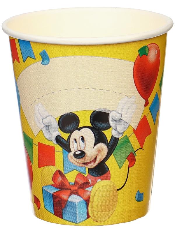 Стакан бумажный, Микки Маус, 250 мл