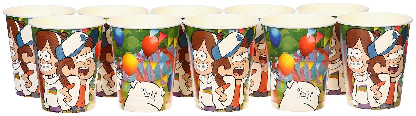 Стакан бумажный раскраска, Гравити Фолз, 250 мл