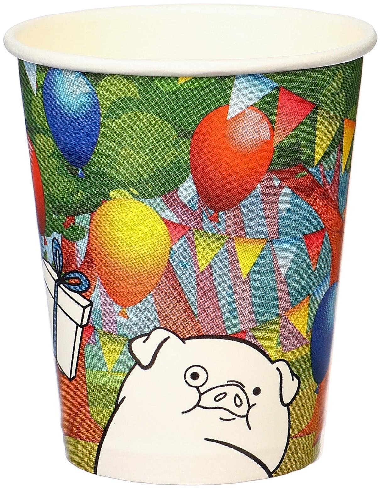 Стакан бумажный раскраска, Гравити Фолз, 250 мл