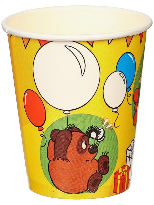 Стакан бумажный раскраска, Союзмультфильм, 250 мл