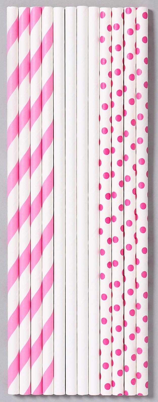 Трубочки бумажные 12 шт «Карнавал»