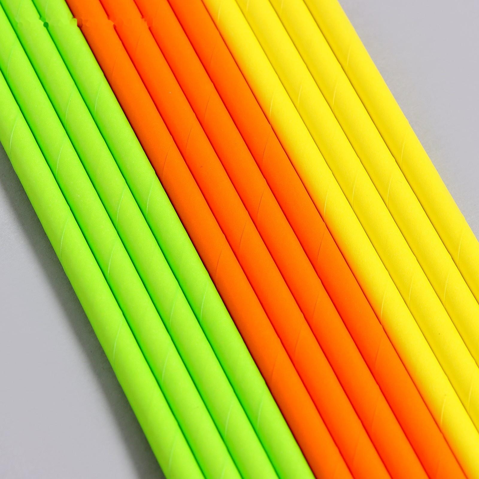 Трубочки бумажные 12 шт «Каникулы»