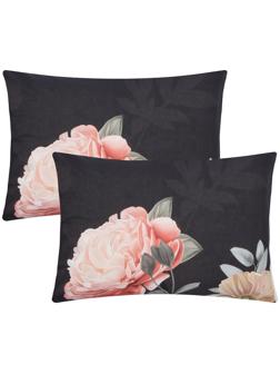 Комплект наволочек Этель Flowers  50х70 см - 2 шт, 100% хлопок, поплин