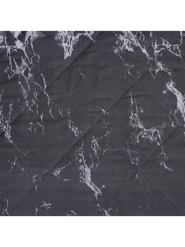 Покрывало LoveLife евро Gray marble, 200*210±5см, микрофайбер, 100% п/э