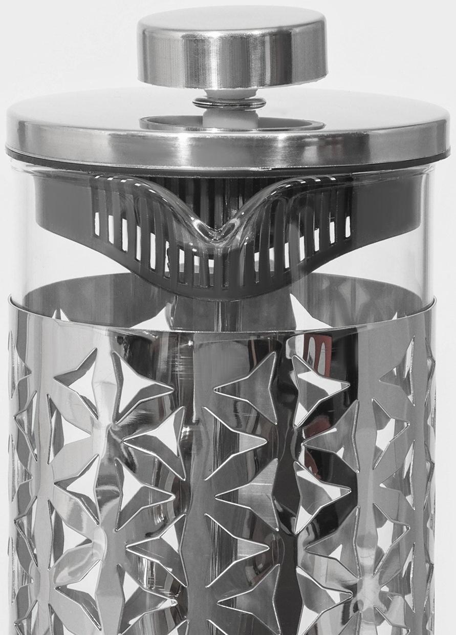 Чайник заварочный френч - пресс «Сейхо», 350 мл, стекло, нержавеющая сталь