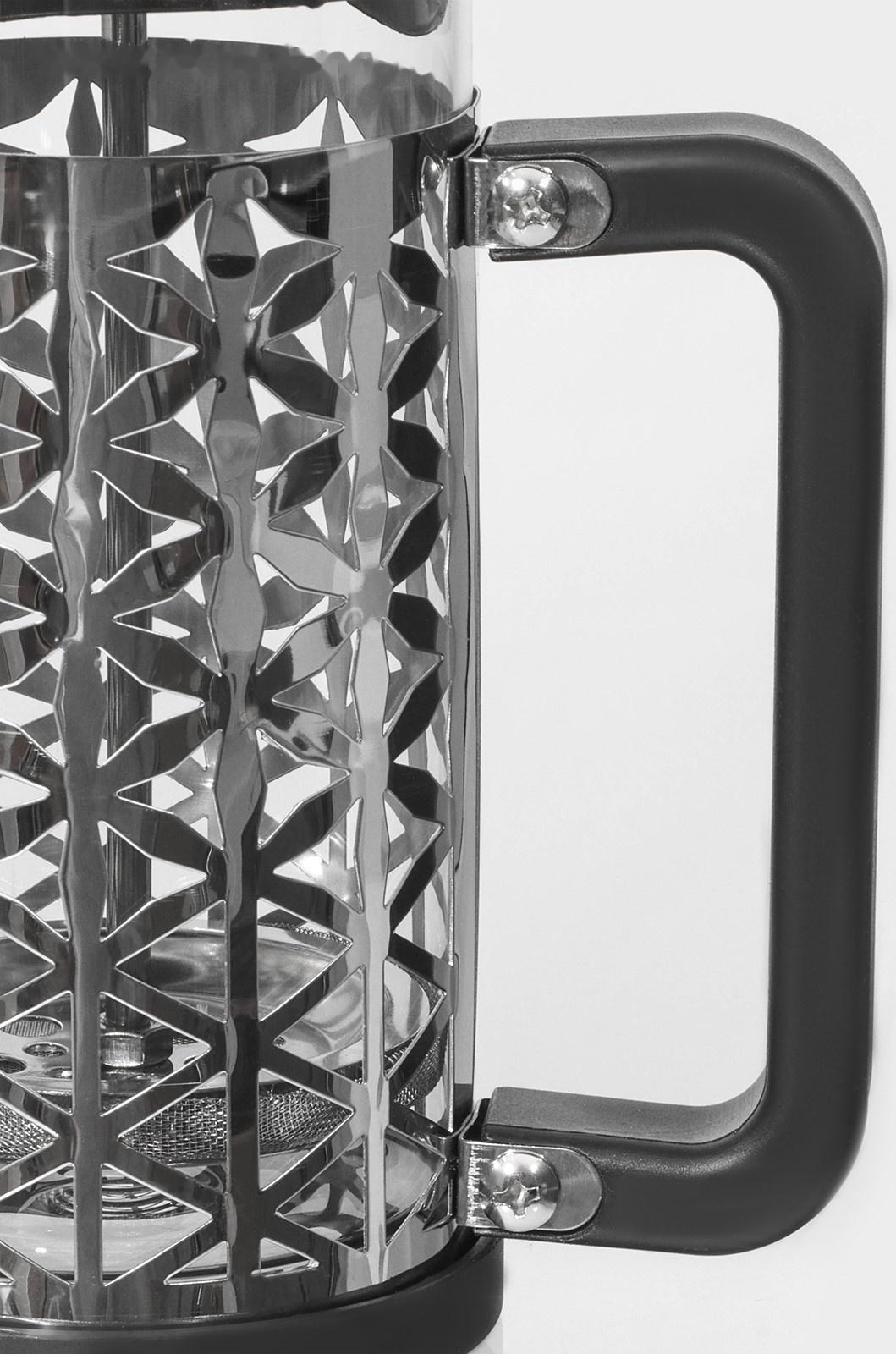 Чайник заварочный френч - пресс «Сейхо», 350 мл, стекло, нержавеющая сталь