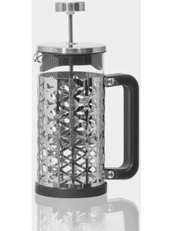 Чайник заварочный френч - пресс «Сейхо», 350 мл, стекло, нержавеющая сталь