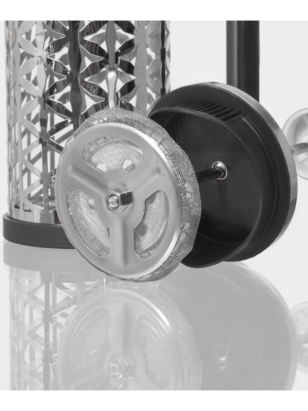 Чайник заварочный френч - пресс «Сейхо», 350 мл, стекло, нержавеющая сталь