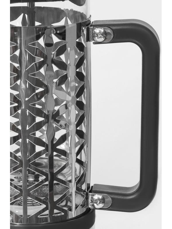 Чайник заварочный френч - пресс «Сейхо», 350 мл, стекло, нержавеющая сталь