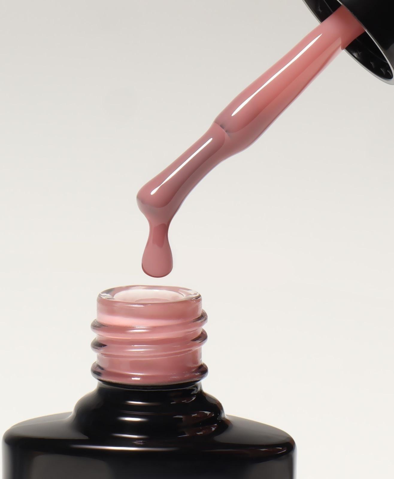 База камуфлирующая для ногтей, 3-х фазная, 8мл, LED/UV, цвет тёмно-розовый (011)