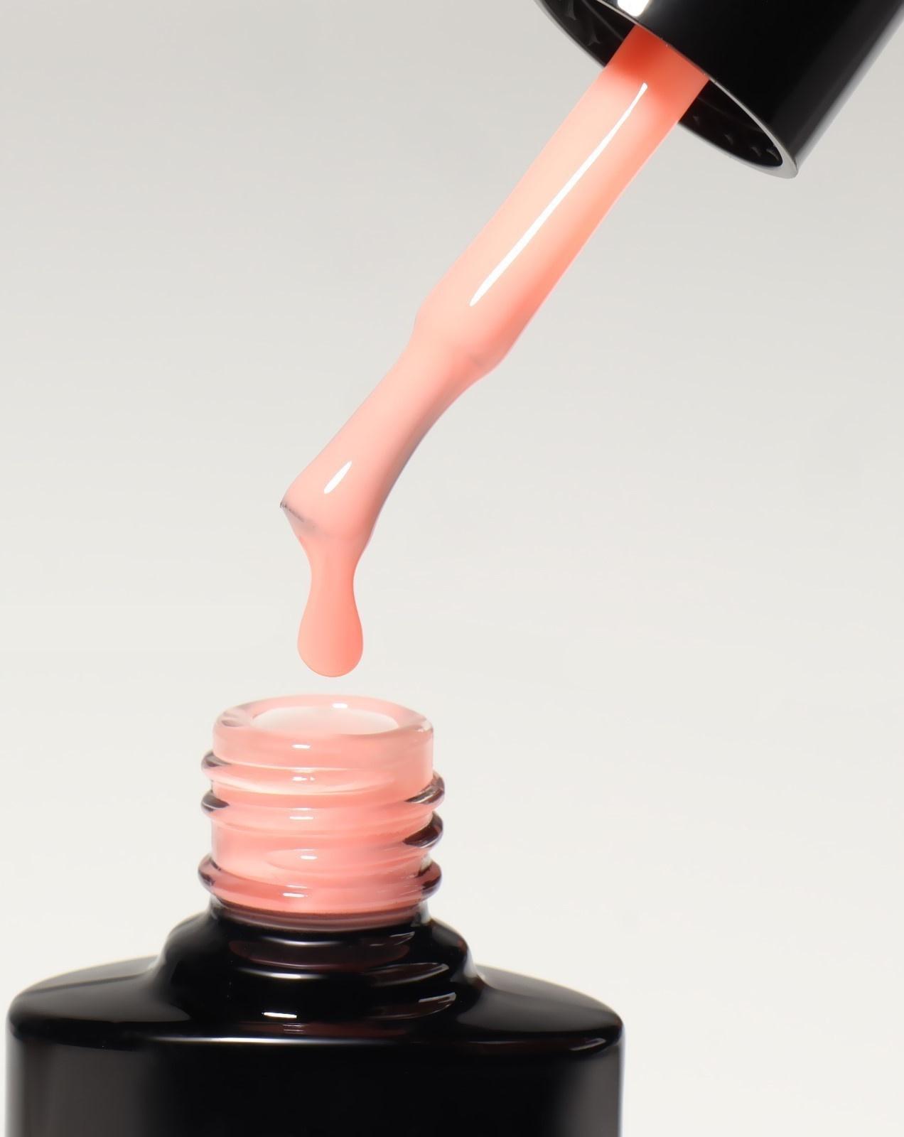 База камуфлирующая для ногтей, 3-х фазная, 8мл, LED/UV, цвет розово-персиковый (022)