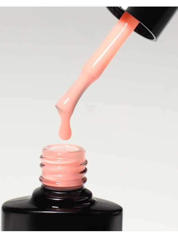 База камуфлирующая для ногтей, 3-х фазная, 8мл, LED/UV, цвет розово-персиковый (022)