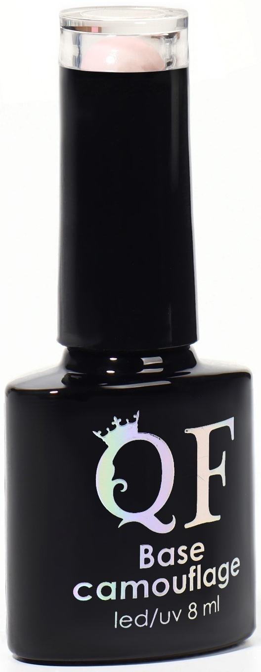 База камуфлирующая для ногтей, 3-х фазная, 8мл, LED/UV, цвет нежно-розовый (049)