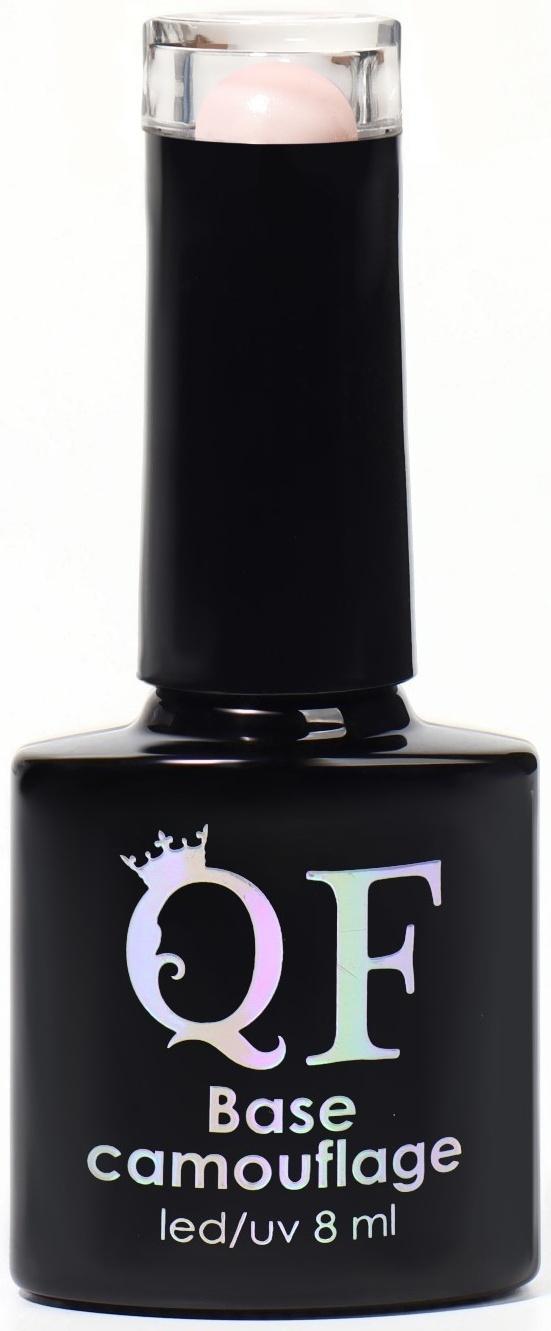 База камуфлирующая для ногтей, 3-х фазная, 8мл, LED/UV, цвет нежно-розовый (049)