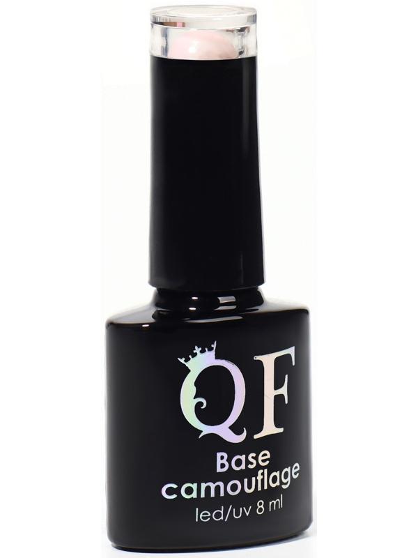 База камуфлирующая для ногтей, 3-х фазная, 8мл, LED/UV, цвет нежно-розовый (049)