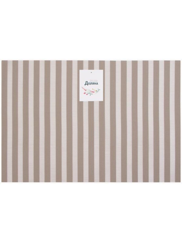 Салфетка на стол Доляна, цв.беж, 45*30см