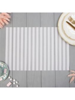 Салфетка на стол Доляна, цв.белый, 45*30см