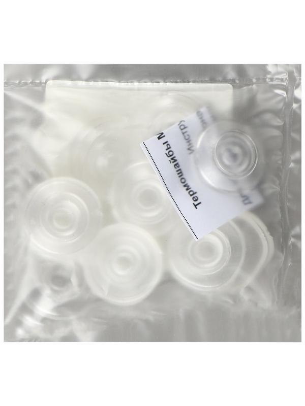 Термошайба из поликарбоната, d = 24 мм, УФ-защита, прозрачная, набор 25 шт.