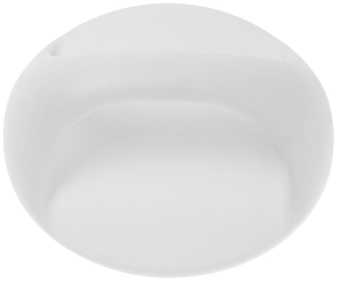 Ручка самоклеющаяся, белый цвет, 4 шт в наборе, d=65 мм