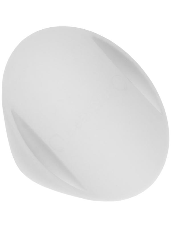 Ручка самоклеющаяся, белый цвет, 4 шт в наборе, d=65 мм