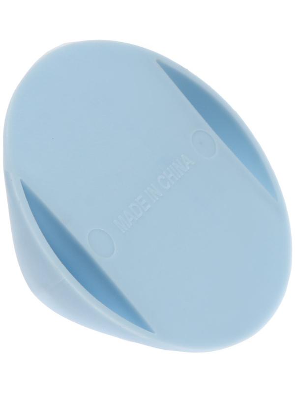 Ручка самоклеющаяся, голубой цвет, 4 шт в наборе, d=65 мм