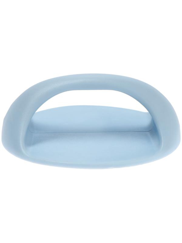 Ручка самоклеющаяся, голубой цвет, 4 шт в наборе, d=65 мм