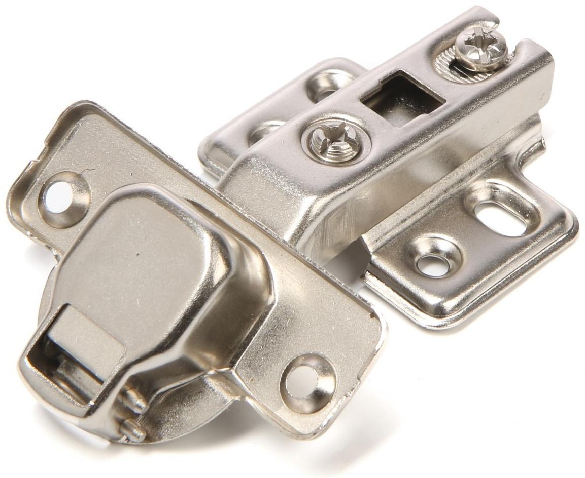 Петля мебельная накладная 45 градусов ТУНДРА, без доводчика