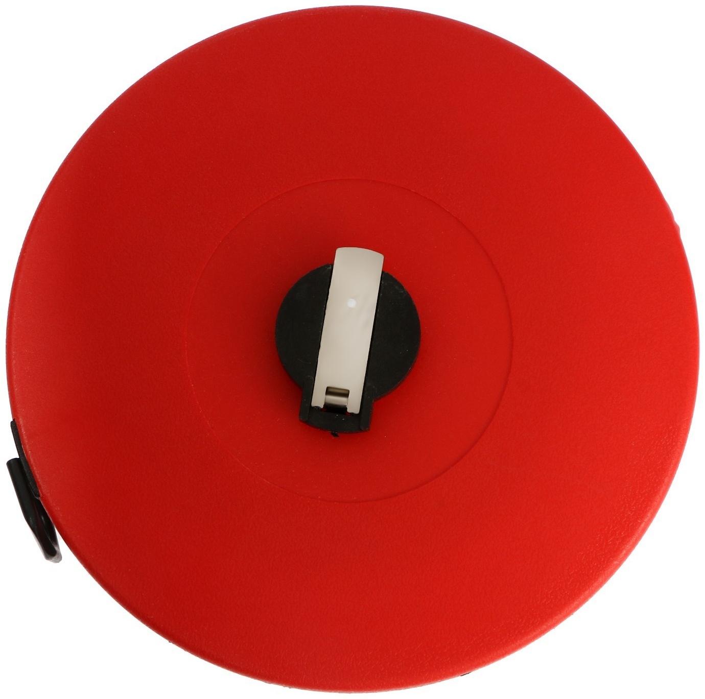 Рулетка геодезическая ЛОМ, фиберглассовая лента, закрытый корпус, 50 м х 13 мм