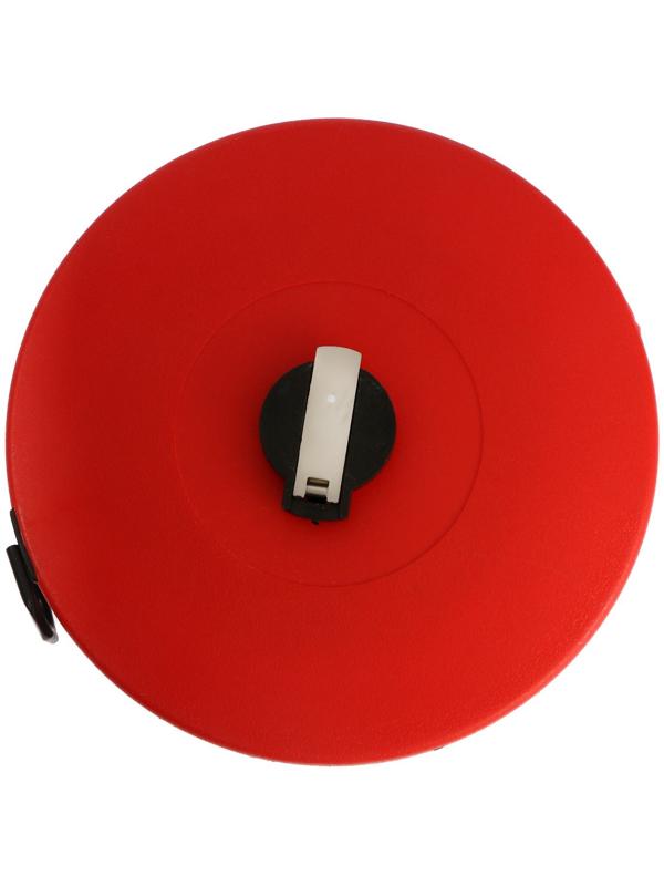 Рулетка геодезическая ЛОМ, фиберглассовая лента, закрытый корпус, 50 м х 13 мм