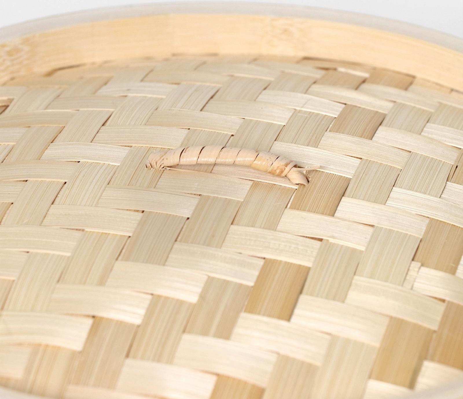 Пароварка Доляна «Восточная кухня», 2 этажа, d=24 см, бамбук