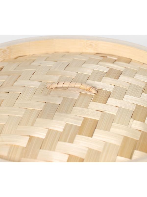 Пароварка Доляна «Восточная кухня», 2 этажа, d=24 см, бамбук