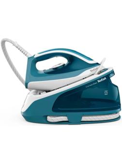Парогенератор Tefal SV6131E0, 2200 Вт, металлокерамика, 125 г/мин, 1.7 л, сине-зелёный