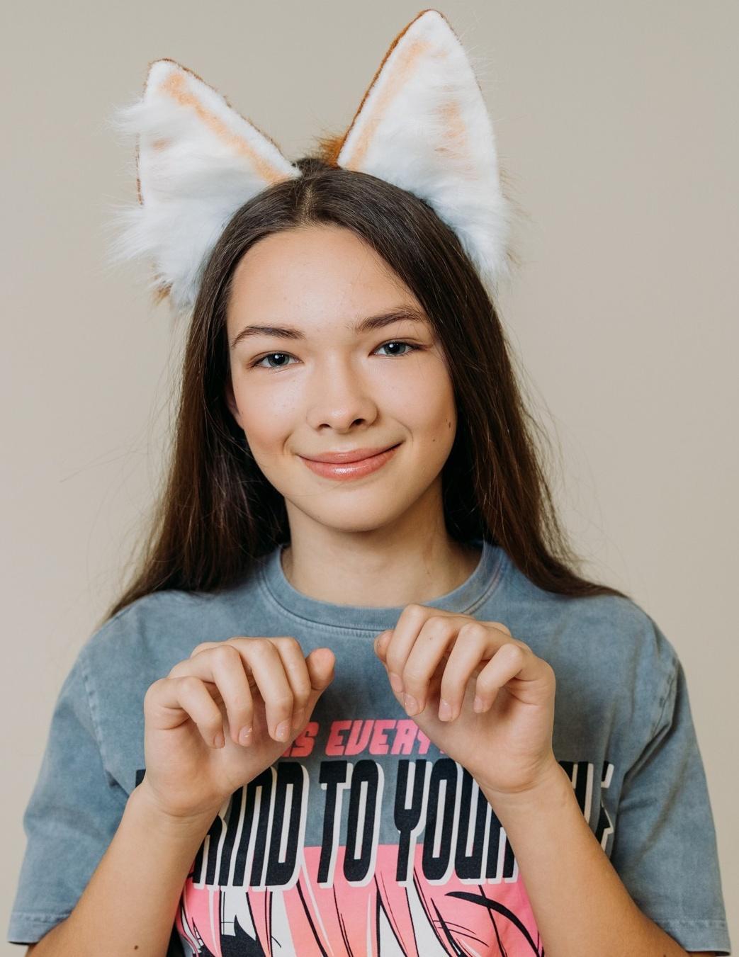 Карнавальный ободок «Рыжик» аниме