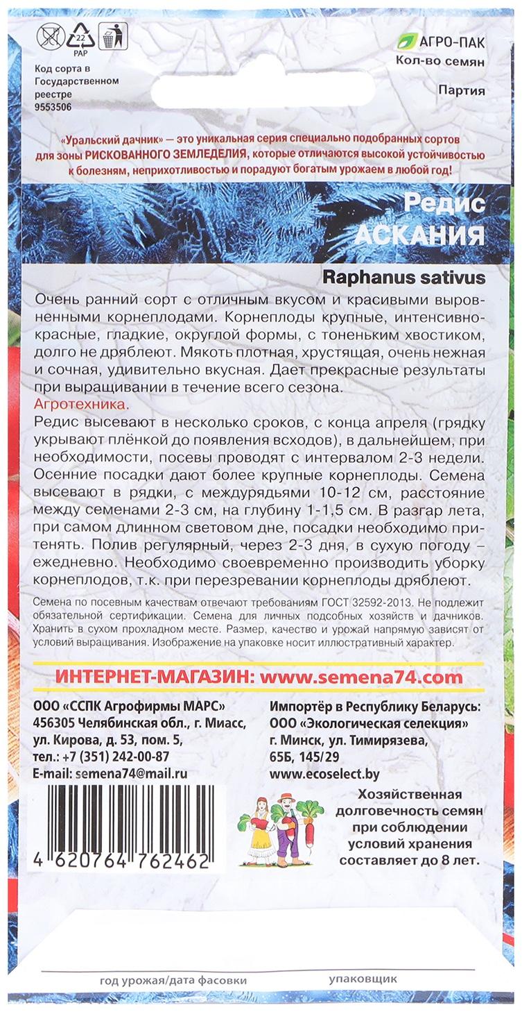 Семена Редис 