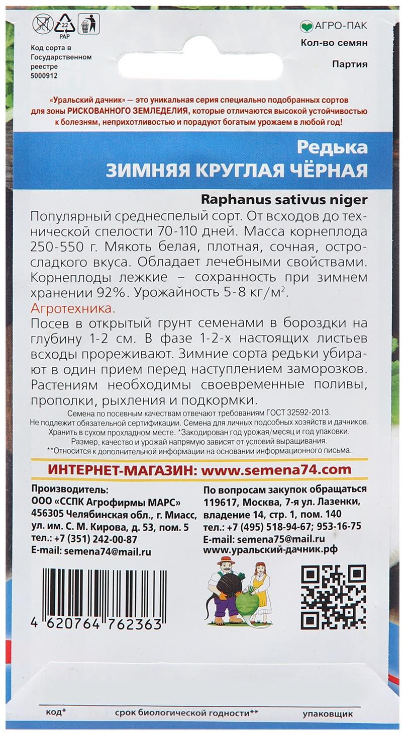 Семена Редька 