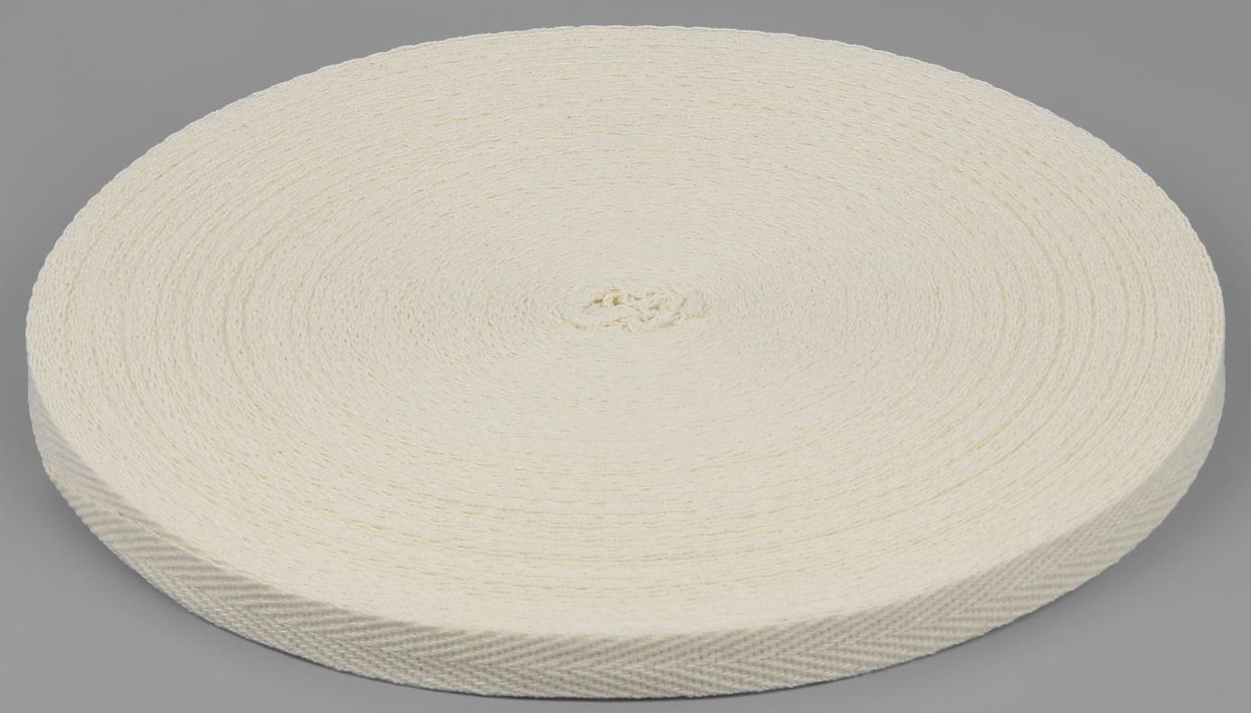 Лента киперная, 10 мм, 45 ± 1 м, цвет бежевый